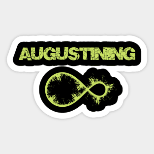 Augustining Sticker